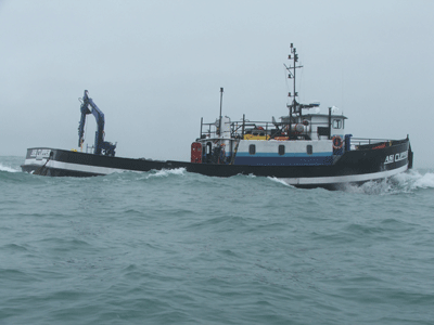 Clipper underway